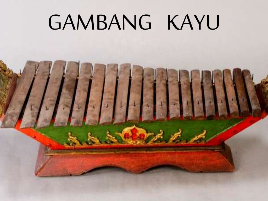 Gamelan instruments