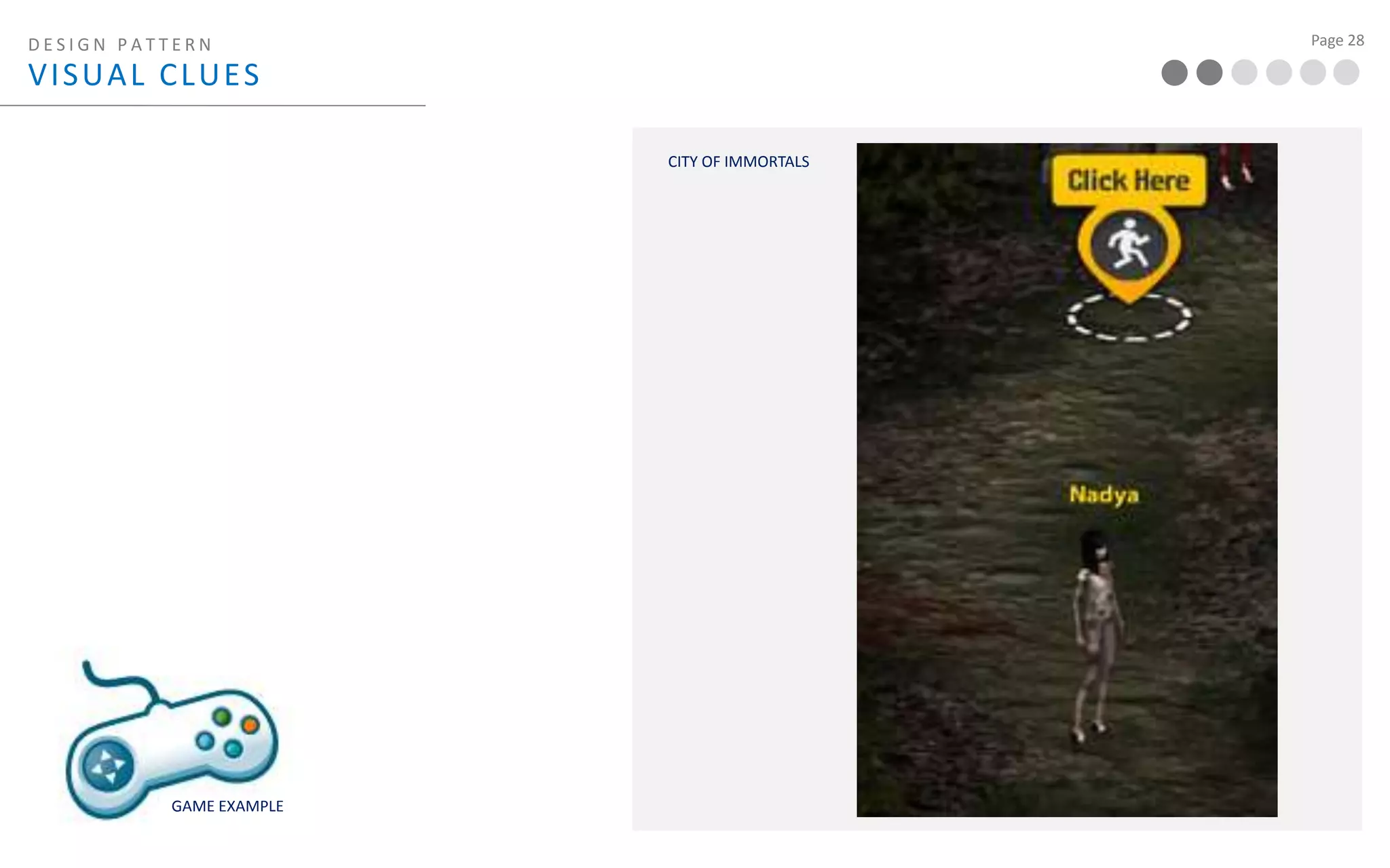  DisincentivesDESIGN PATTERN1.1 VISUAL STORYTELLING