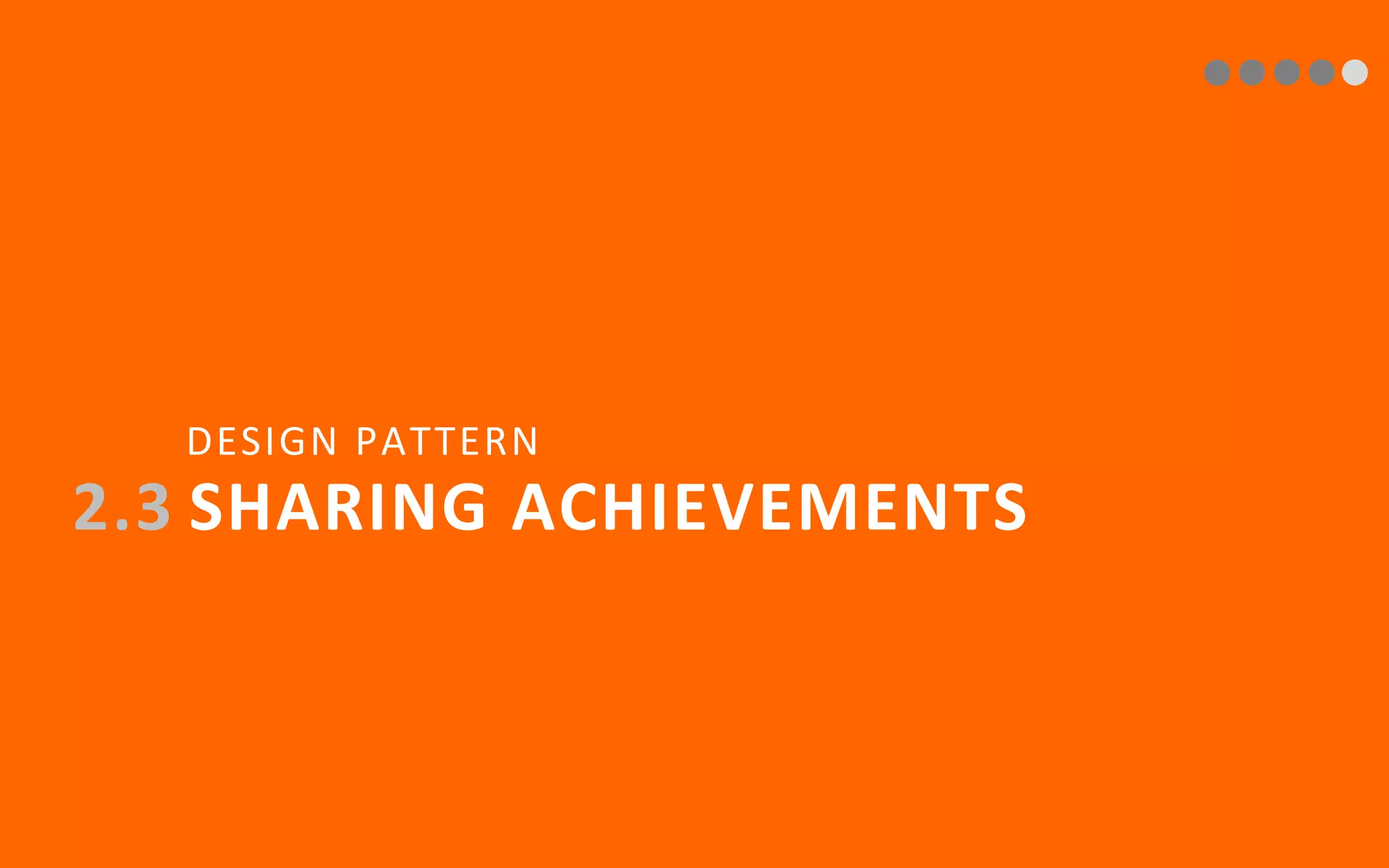 DESIGN PATTERN  GATED TRIAL – FORM A TEAM TO START