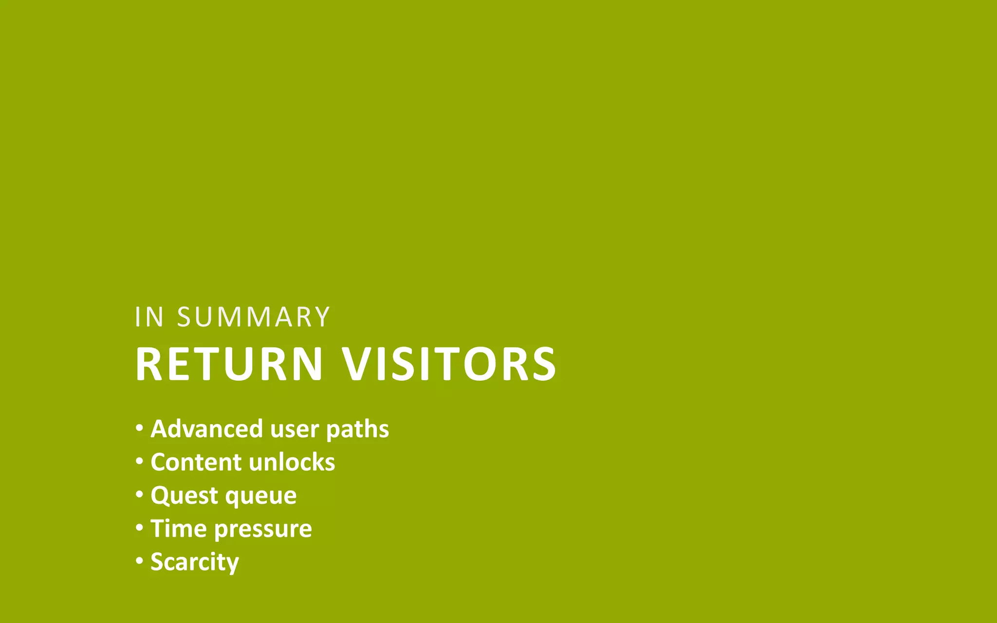  ScarcityDESIGN PATTERN3.1 advanced user paths