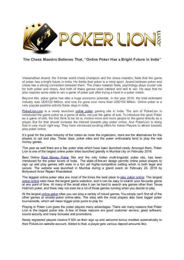 Legal Cash Poker Sites