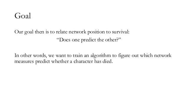 Game of thrones - Network Analysis