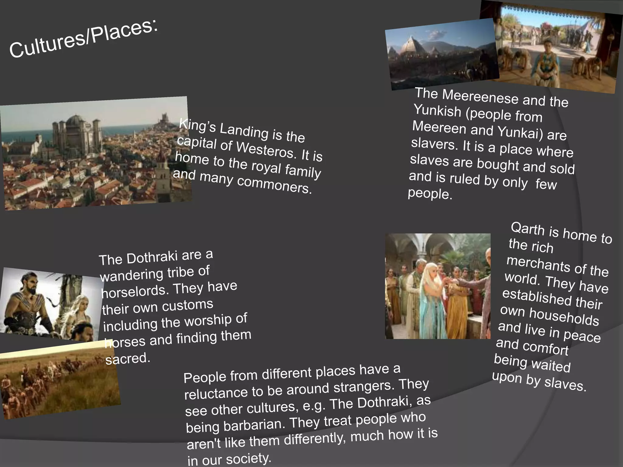 Game of Thrones Case Study