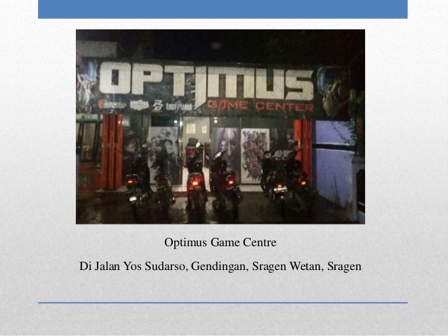 Game online di optimus game centre (presentasi)