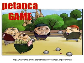 Game petanca
