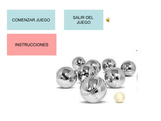 Game petanca