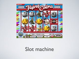 Slot machine
 