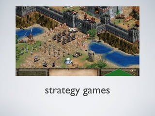 strategy games
 