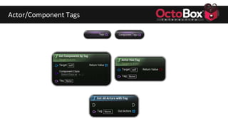 Actor/Component Tags
 