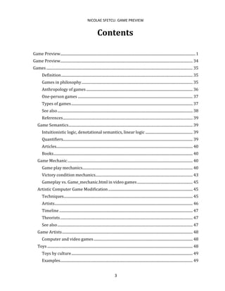 Game Introduction Preview Game Preview | PDF