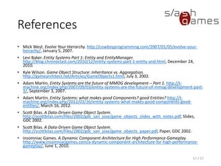 Component-Based Entity Systems (Demo)