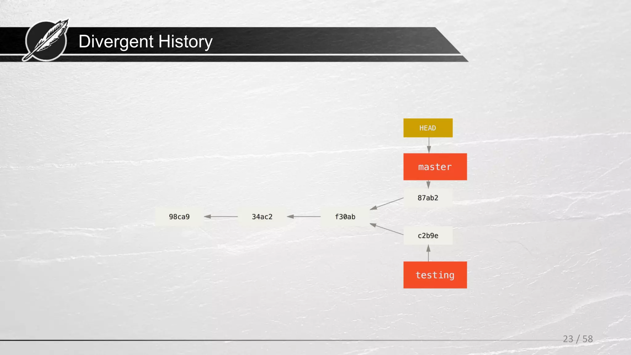 Divergent History
23 / 58