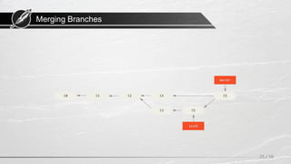 Merging Branches
25 / 58
 