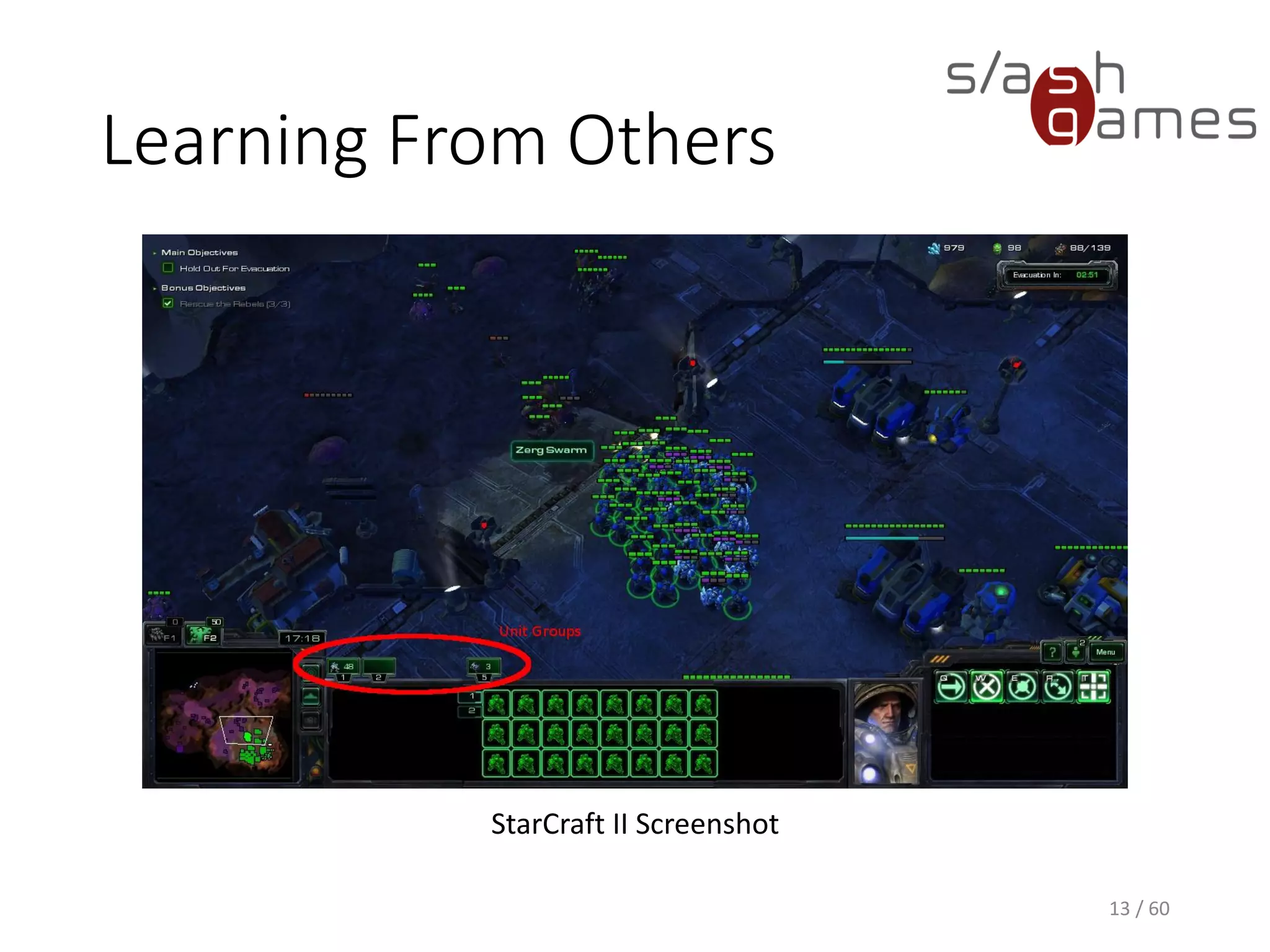 Learning From Others
13 / 60
StarCraft II Screenshot
 