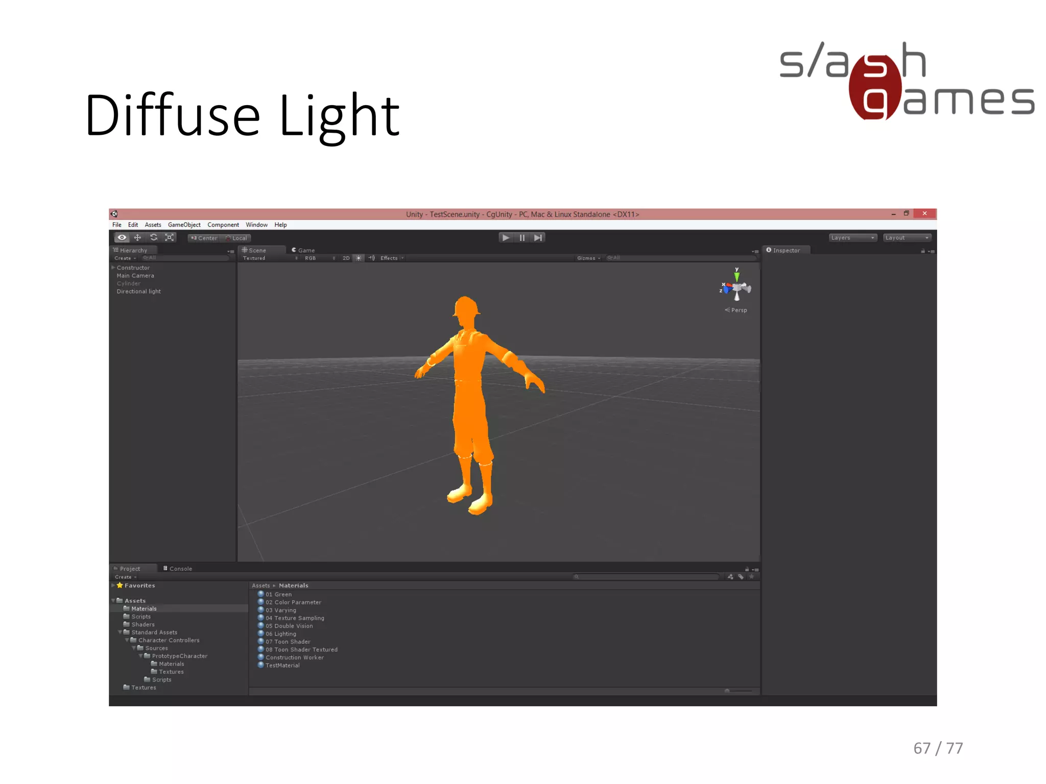 Specular Light
68 / 77
DEMO
 