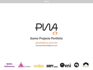 Game Projects Paulo Pina