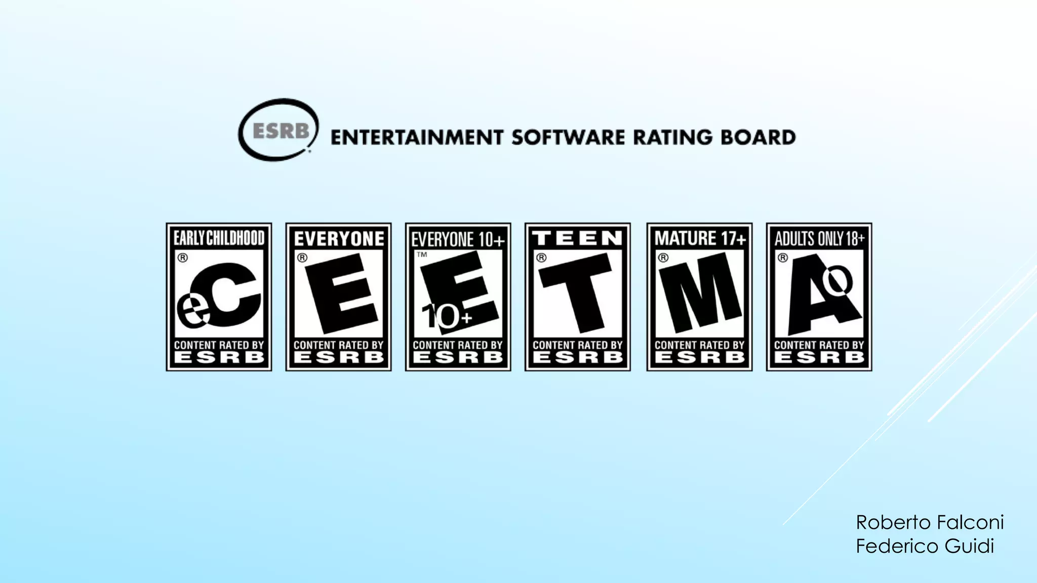 Roberto Falconi
Federico Guidi
 