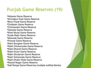 Rahri Game_Reserves_Pakistan and game animals of pakistan and effect on the ...