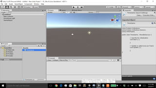 Game Development Session - 3 | Introduction to  Unity