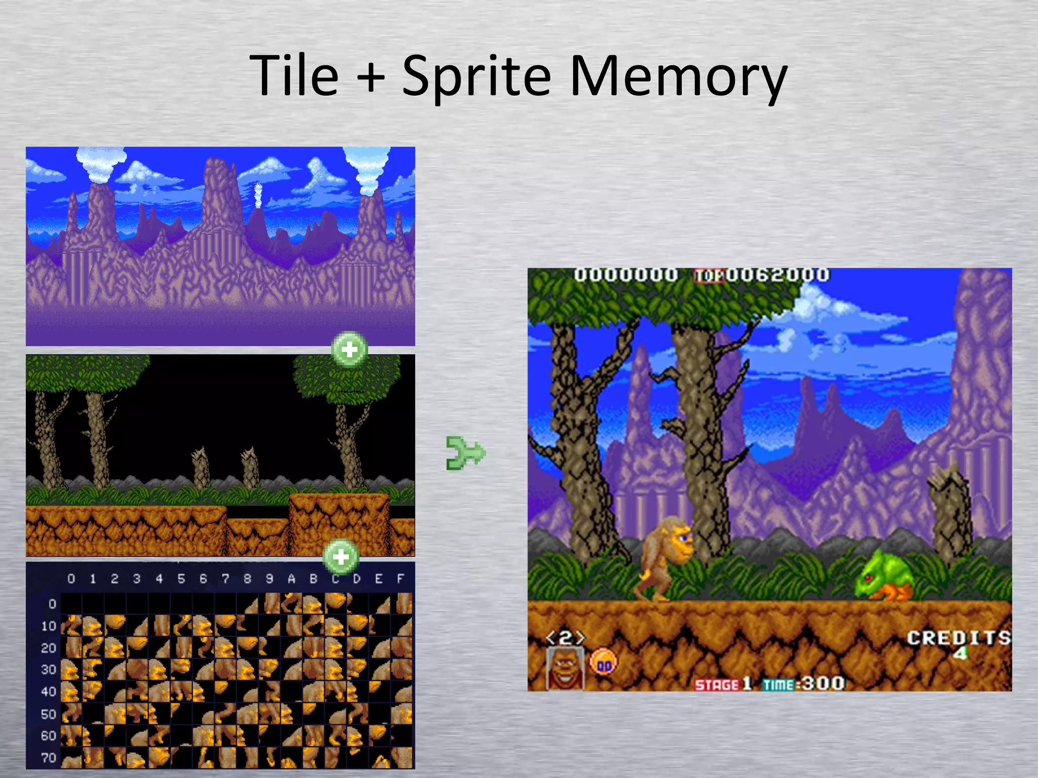Tile + Sprite Memory 