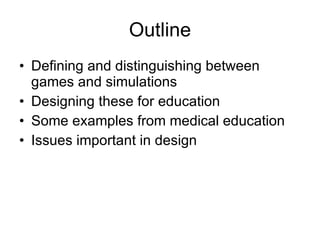 Games In Medical Education | PPT
