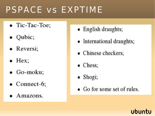 PSPACE vs EXPTIME
 