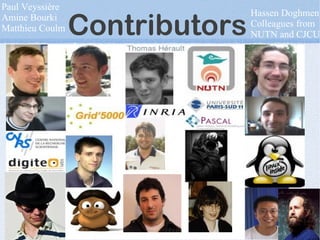 Paul Veyssière
                                                              Hassen Doghmen
Amine Bourki
Matthieu Coulm   Contributors                                 Colleagues from
                                                              NUTN and CJCU

 Bandits: Lai, Robbins, Auer, Cesa-Bianchi...
 UCT: Kocsis, Szepesvari, Coquelin, Munos...
 MCTS (Go): Coulom, Chaslot, Fiter, Gelly, Hoock, Silver, Muller,
                                                Pérez, Rimmel, Wang...
 Tree + DP for industrial applicationl: Péret, Garcia...
 Bandits with infinitely many arms:
      Audibert, Coulom, Munos, Wang...
 Applications far from Go: Rolet,
      Teytaud (F), Rimmel, De Mesmay
      ...
 Links with “macro-actions” ?
 Parallelization, mixing with offline
   learning, bias...
 