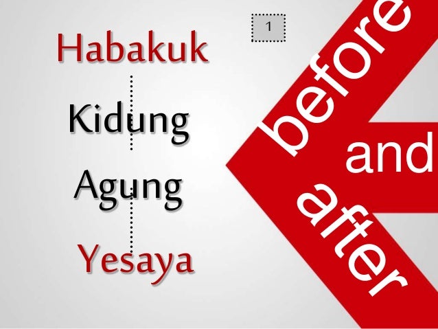 Games Alkitab Sesudah dan Sebelum