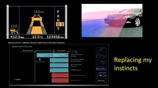 Replacing my
instincts
 