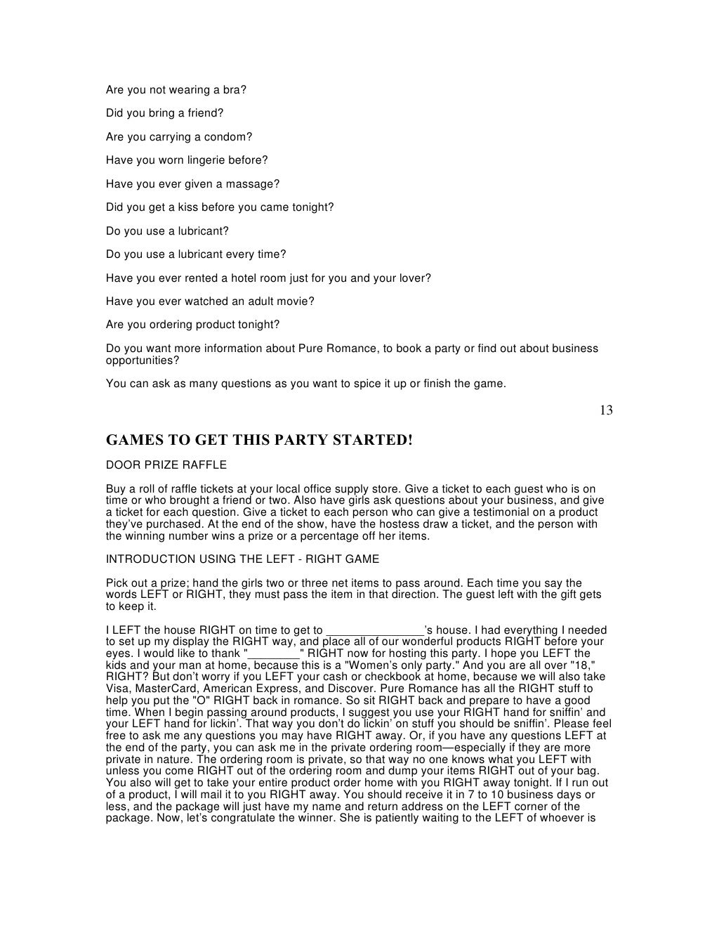 create booklet game