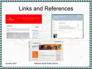 Links and References 