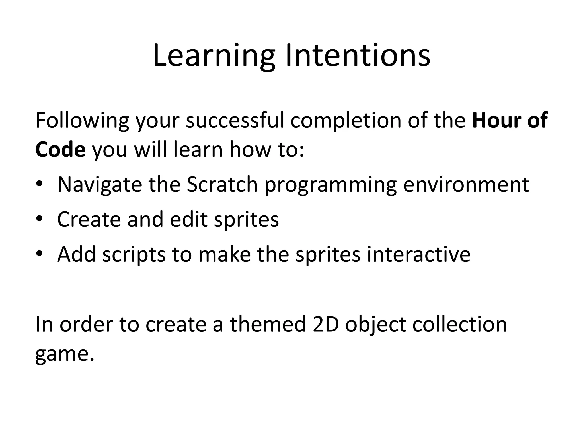 Intro to Computer Programming and Games Design | PPT