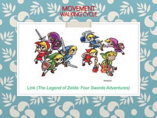 MOVEMENT
WALKING CYCLE
Link (The Legend of Zelda: Four Swords Adventures)
Nintendo
 
