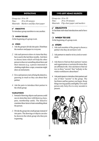 Games exercises | PDF