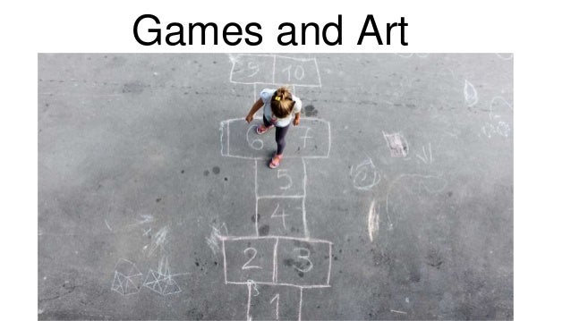Games and Art
Game structures and play
as an organising principle
 