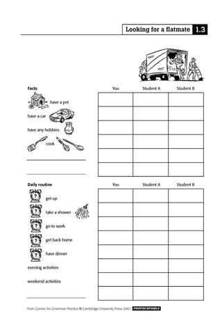 Games for grammar practice