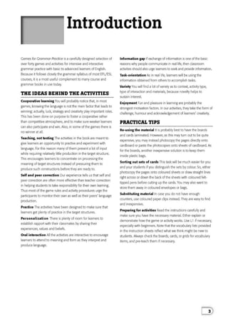 Games for grammar practice