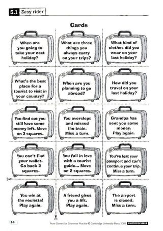 Games for grammar practice