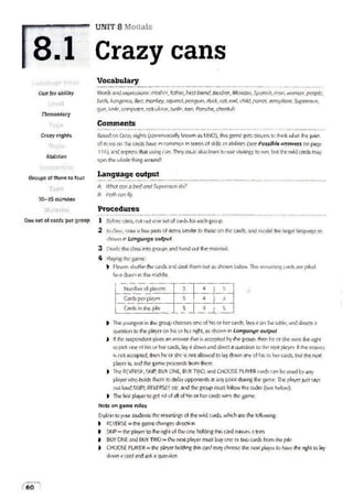 Games for grammar practice