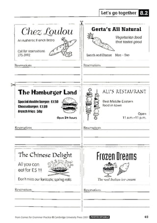 Games for grammar practice