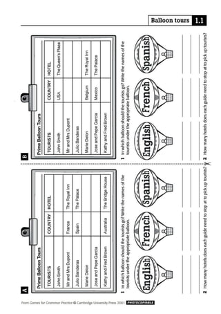 Games for grammar practice
