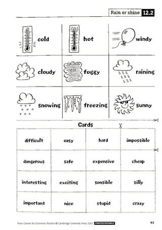 Games for grammar practice