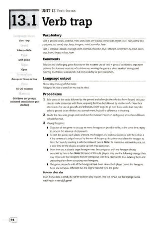 Games for grammar practice