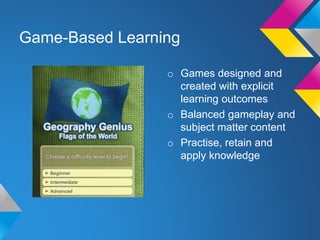 Games for primary school education | PPTX