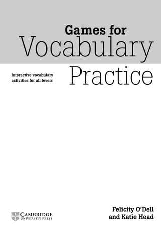 Games for vocabulary practice
