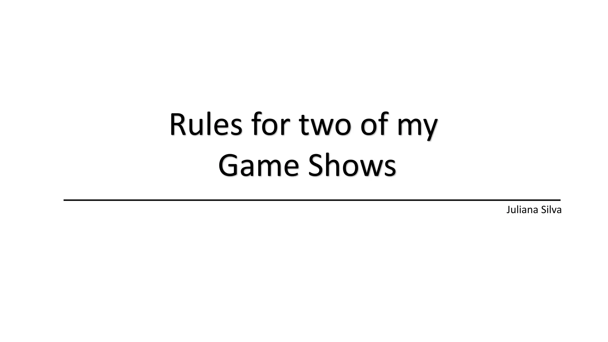 Gameshow Slides Finished PPT gameshow-slides-finished-ppt
