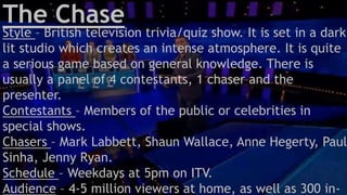 Game shows presented | PPTX