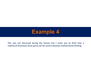 Games in Maths | PPTX