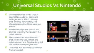 Video Games and Copyright laws | PPTX