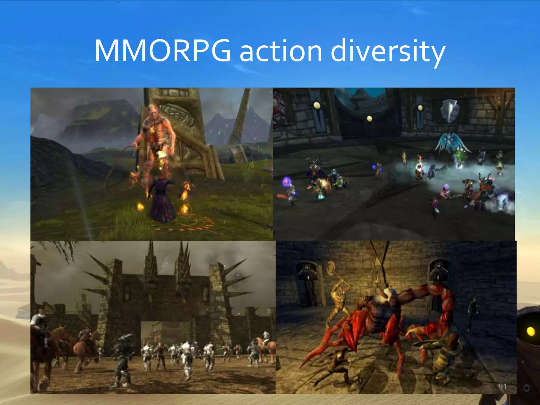 MMORPG action diversity
91
 